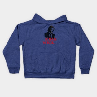 John Wick Retro Face Kids Hoodie